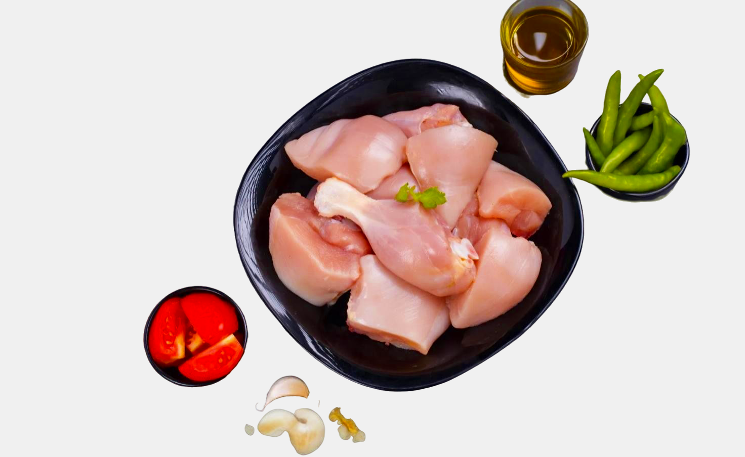 CHICKEN BIRIYANI CUT (SKINLESS)